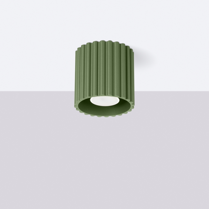 Brilagi - LED точково осветително тяло SFERA 1xGU10/10W/230V, диаметър 10 см, зелено