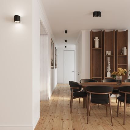 Brilagi - LED точково осветително тяло SFERA 1xGU10/10W/230V, Ø 10 см, черно