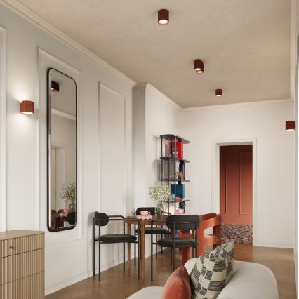 Brilagi - LED точково осветително тяло SFERA, 1xGU10/10W/230V, Ø 10 см, червено