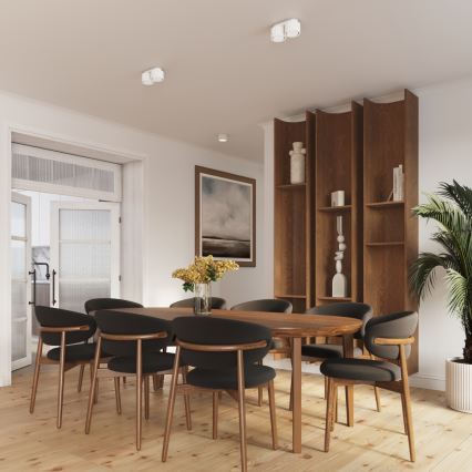 Brilagi - LED точково осветително тяло SFERA 1xGX53/30W/230V Ø 10 см бяло