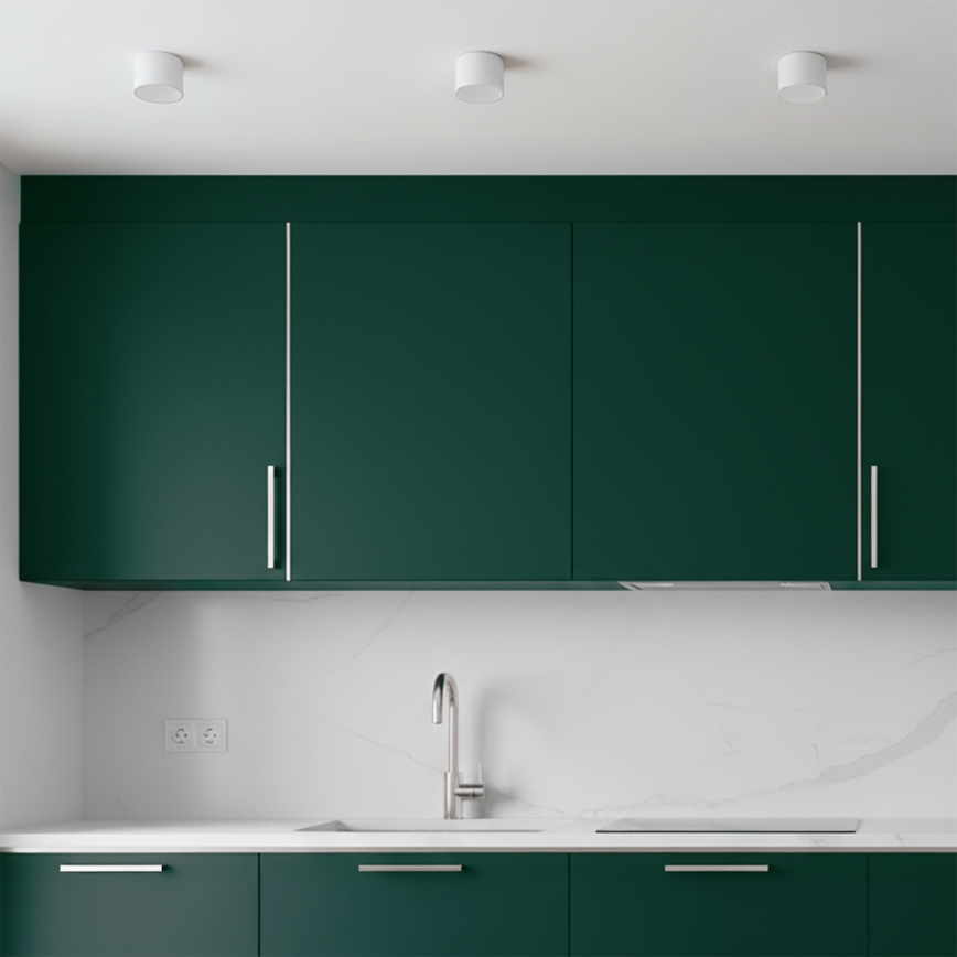 Brilagi - LED Точково осветително тяло SMOOTH 1xGX53/15W/230V бяло