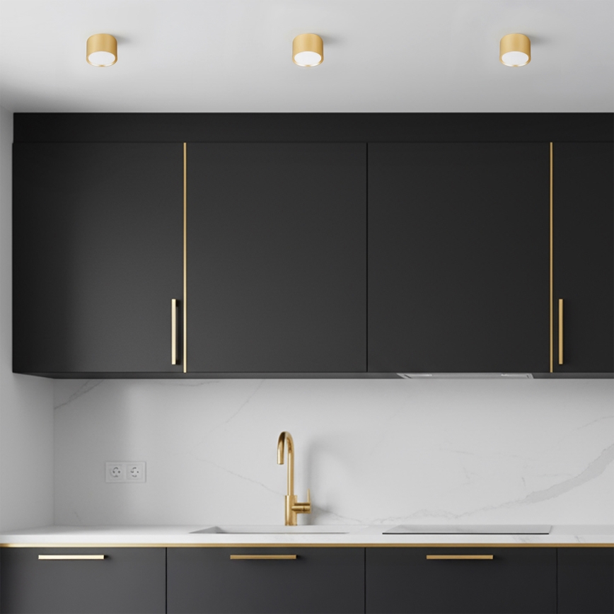 Brilagi - LED Точково осветително тяло SMOOTH 1xGX53/15W/230V златисто