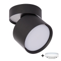 BRILAGI - LED точково осветително тяло SMOOTH TILTY 1xGX53/15W/230V черно