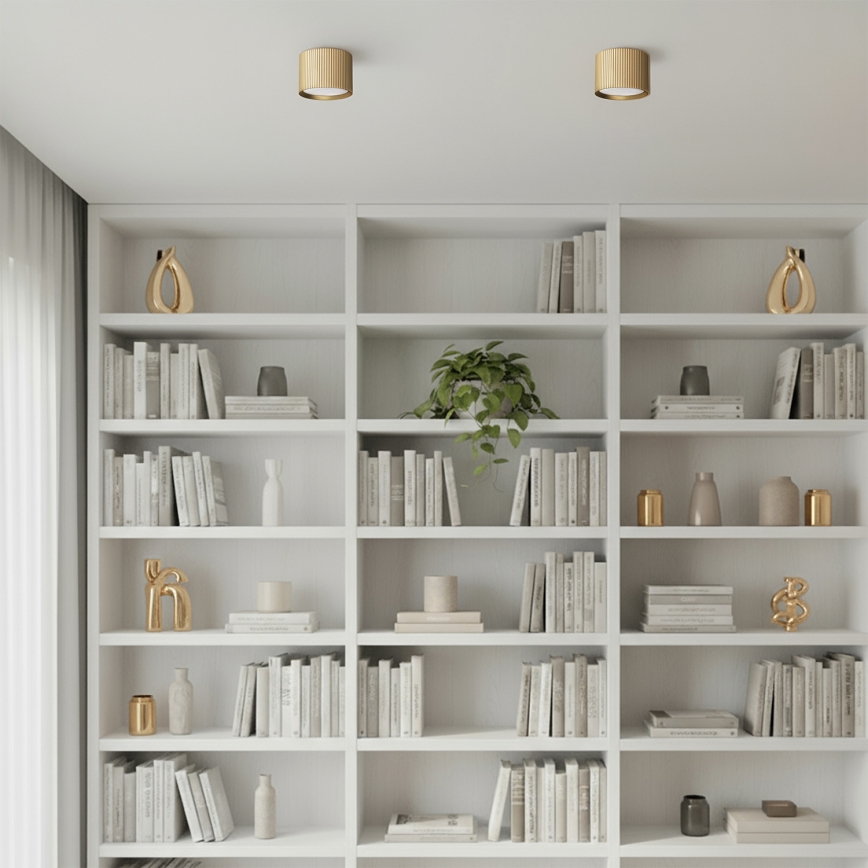 Brilagi - LED Точково осветително тяло STRIPY 1xGX53/15W/230V златисто