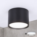 BRILAGI - LED точково осветително тяло за баня SMOOTH 1xGX53/15W/230V 60x82 mm черно IP54