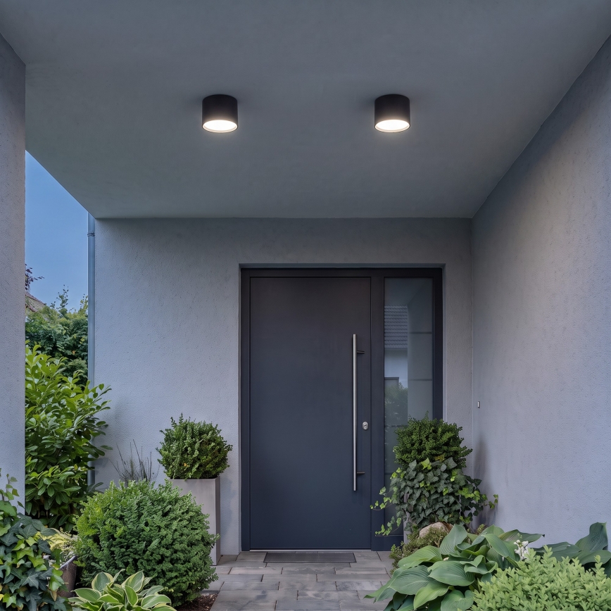 BRILAGI - LED точково осветително тяло за баня SMOOTH 1xGX53/15W/230V 60x82 mm черно IP54