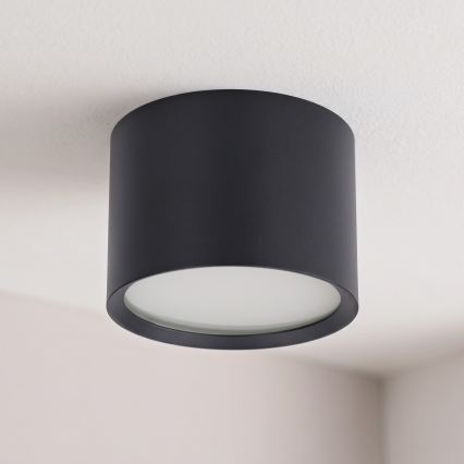BRILAGI - LED точково осветително тяло за баня SMOOTH 1xGX53/15W/230V 60x82 mm черно IP54