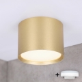 BRILAGI - LED точково осветително тяло за баня SMOOTH 1xGX53/15W/230V 60x82 mm златно IP54