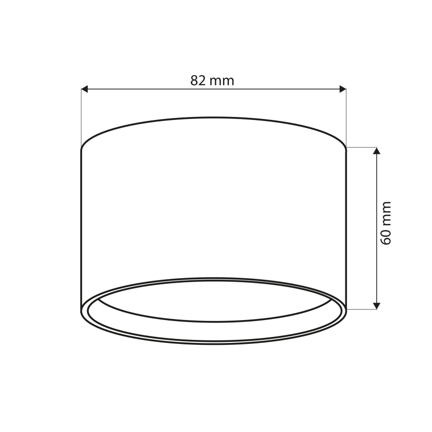 Brilagi - LED Точково осветително тяло за баня SMOOTH 1xGX53/15W/230V черно IP65