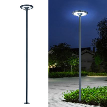 Brilagi - LED улична лампа със стълб 4 m URBANSPARK LED/120W/230V антрацит IP65