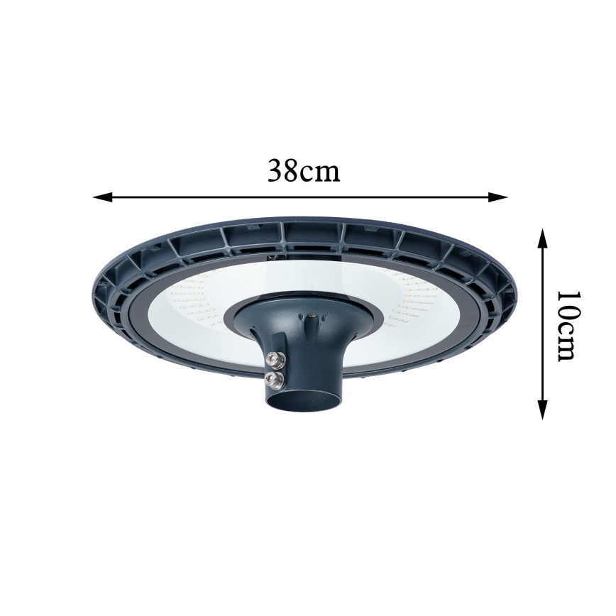 Brilagi - LED улична лампа със стълб 4 m URBANSPARK LED/120W/230V антрацит IP65