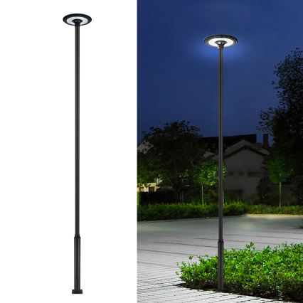 Brilagi - LED улична лампа със стълб 3 м URBANSPARK LED/120W/230V антрацит IP65