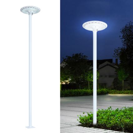 Brilagi - LED улична лампа със стълб 3 м URBANSPARK LED/120W/230V бяла IP65