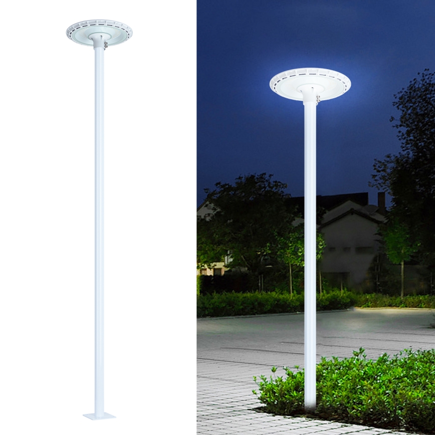 Brilagi - LED улична лампа със стълб 3 м URBANSPARK LED/120W/230V бяла IP65