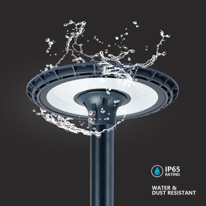 Brilagi - LED улична лампа със стълб 5 м URBANSPARK LED/120W/230V антрацит IP65