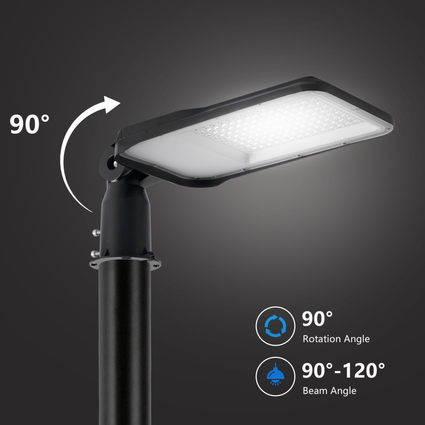 Brilagi - LED улична лампа URBANLIGHT LED/100W/230V черна IP65