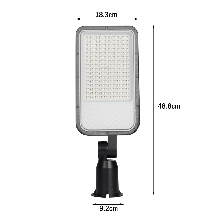 Brilagi - LED улична лампа URBANLIGHT LED/100W/230V черна IP65