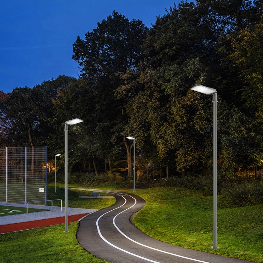 Brilagi - LED улична лампа URBANLIGHT LED/100W/230V сива IP65