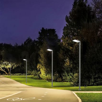 Brilagi - LED улична лампа URBANLIGHT LED/100W/230V сива IP65