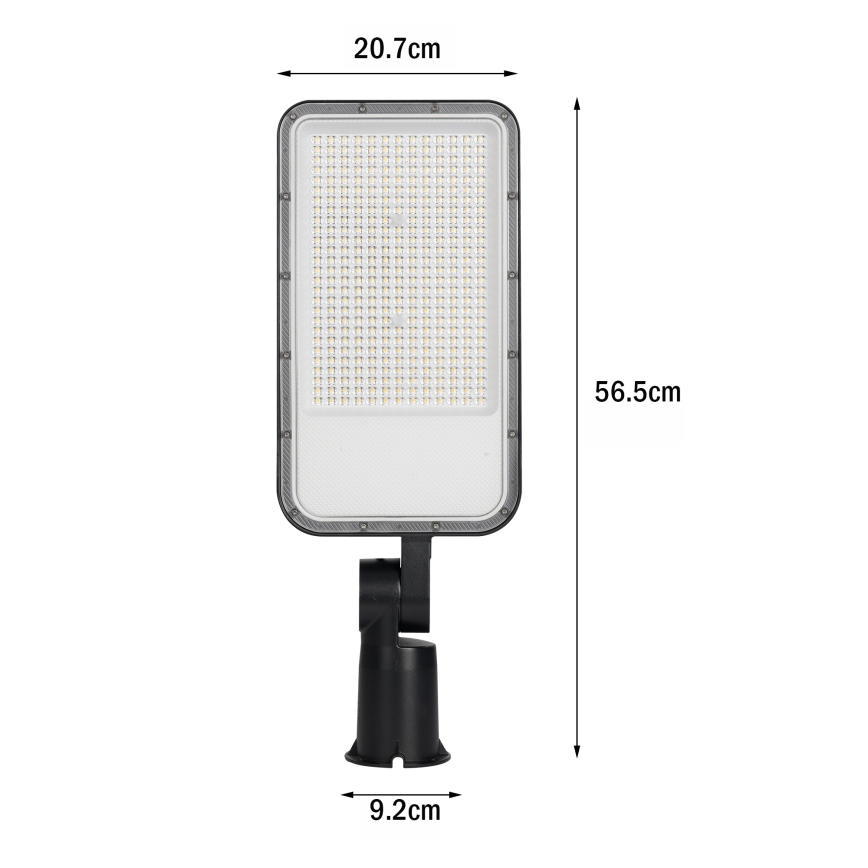 Brilagi - LED улична лампа URBANLIGHT LED/200W/230V черна IP65