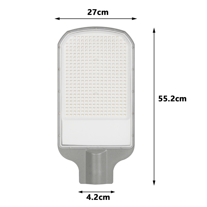 Brilagi - LED улична лампа URBANLIGHT LED/200W/230V сива IP65