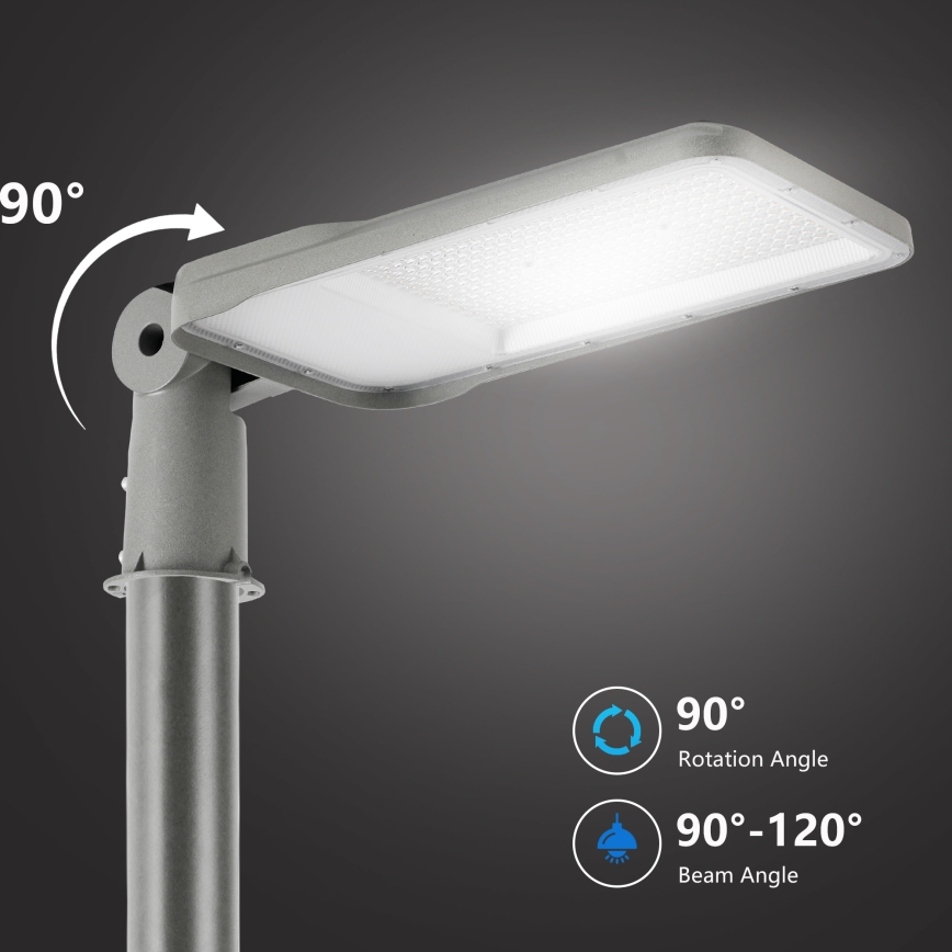Brilagi - LED улична лампа URBANLIGHT LED/200W/230V сива IP65