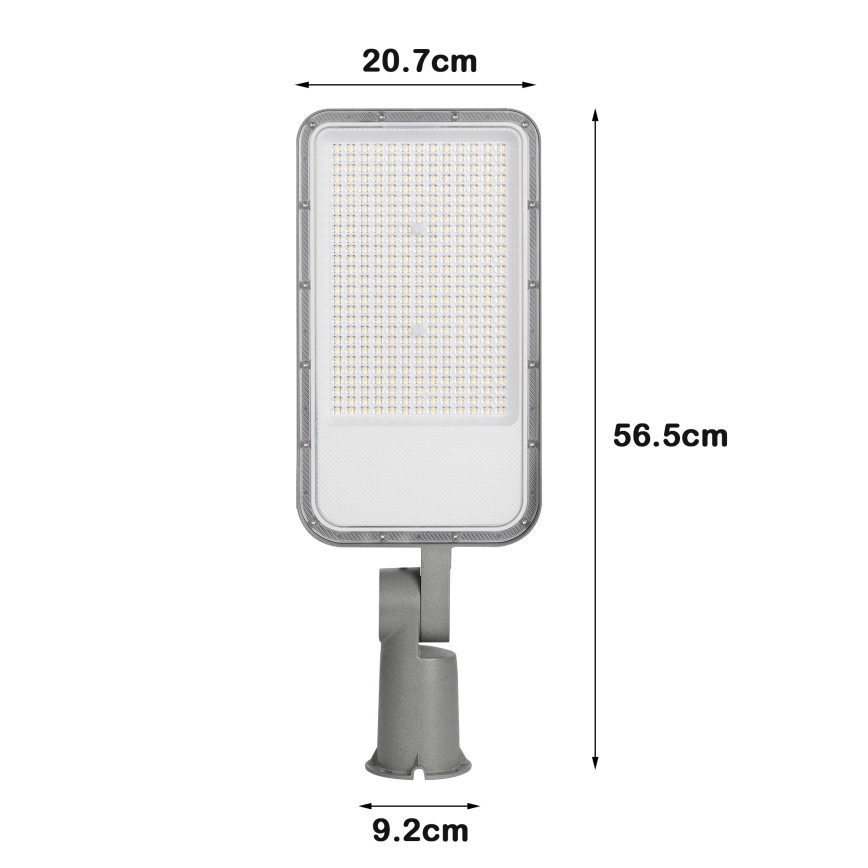 Brilagi - LED улична лампа URBANLIGHT LED/200W/230V сива IP65