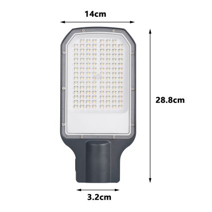 Brilagi - LED улична лампа URBANLIGHT LED/50W/230V антрацит IP65