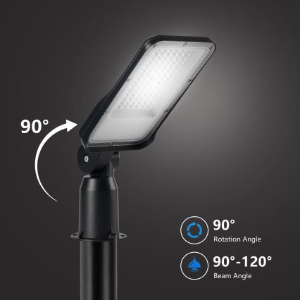 Brilagi - LED улична лампа URBANLIGHT LED/50W/230V черна IP65