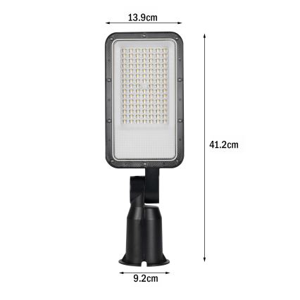Brilagi - LED улична лампа URBANLIGHT LED/50W/230V черна IP65