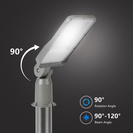 Brilagi - LED улична лампа URBANLIGHT LED/50W/230V сива IP65