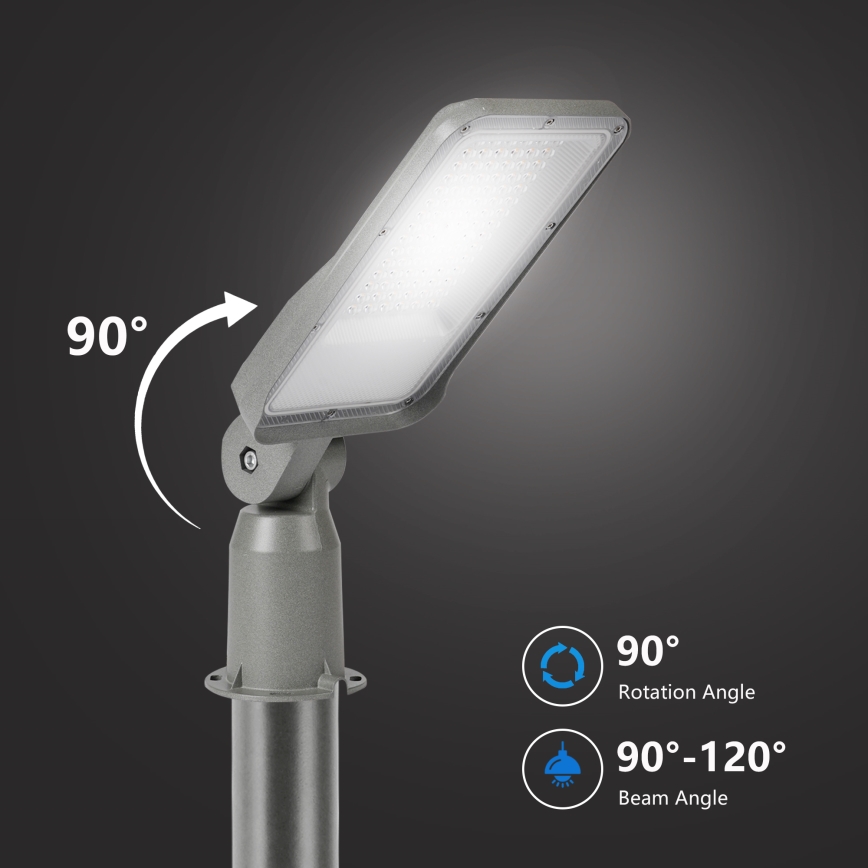 Brilagi - LED улична лампа URBANLIGHT LED/50W/230V сива IP65