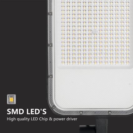 Brilagi - LED външна улична лампа с 5 m стълб и шарнир URBANLIGHT LED/200W/230V черна IP65
