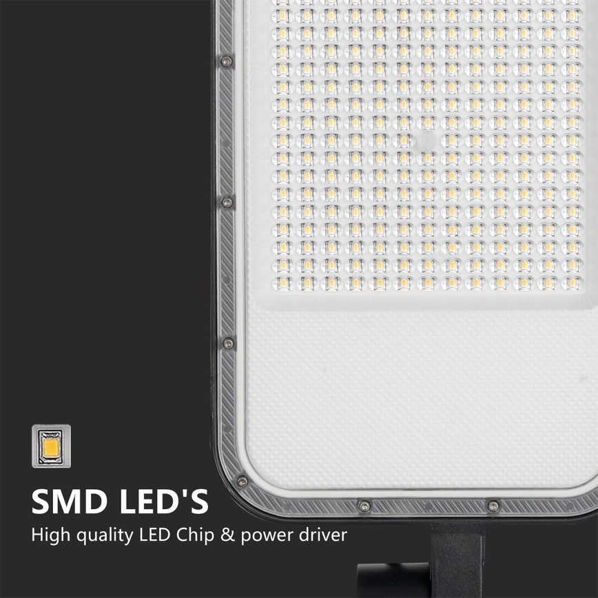 Brilagi - LED външна улична лампа с 5 m стълб и шарнир URBANLIGHT LED/200W/230V черна IP65