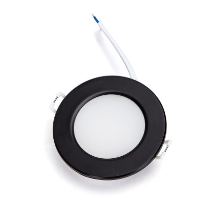 Brilagi - LED вградено таванно осветително тяло за баня LED/24W/230V 3000K черно IP65