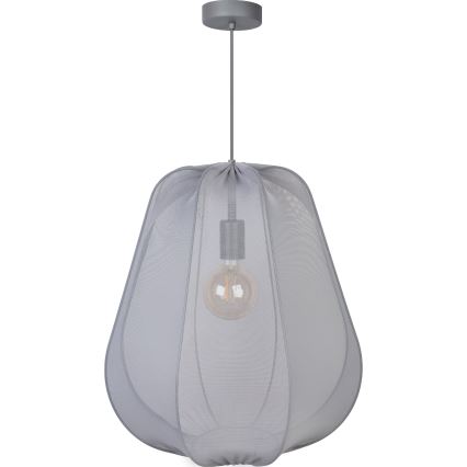 Brilagi - LED висящ полилей на кабел ARVEN 1xE27/8W/230V Ø 37 см сив