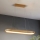 Brilagi - LED висящ полилей на кабел UMEA WOOD LED/30W/230V 70x20 cm дърво