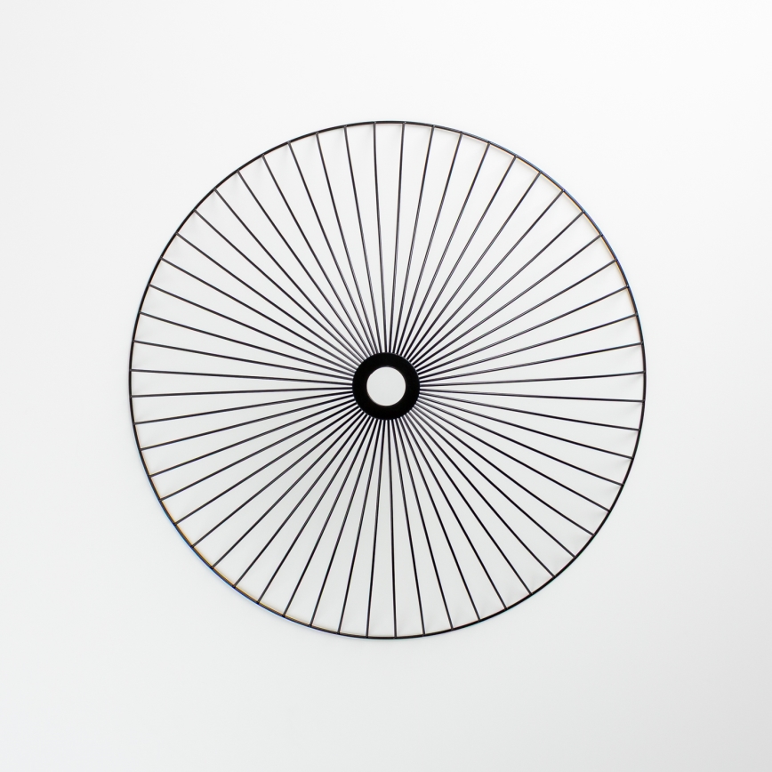 Brilagi - LED висяща лампа на кабел CERIA WIRE 1xE27/40W/230V, Ø 60 см, черна