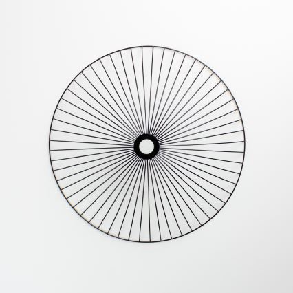 Brilagi - LED висяща лампа на кабел CERIA WIRE 1xE27/40W/230V, Ø 60 см, черна