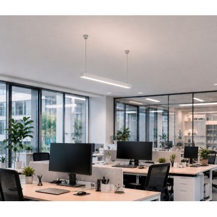 Brilagi - LED висящо осветително тяло FULLDAY LED/10/15/20W/230V 2700/4000/6000K 60 см бяло