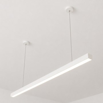 Brilagi - LED висящо осветително тяло FULLDAY LED/20/30/40W/230V 2700/4000/6000K 120 cm бяло