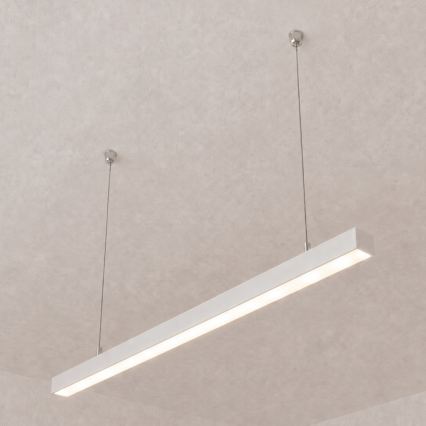 Brilagi - LED висящо осветително тяло FULLDAY LED/20/30/40W/230V 2700/4000/6000K 120 cm бяло