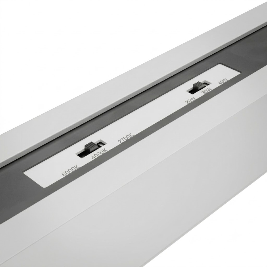 Brilagi - LED висящо осветително тяло FULLDAY LED/20/30/40W/230V 2700/4000/6000K 120 cm бяло