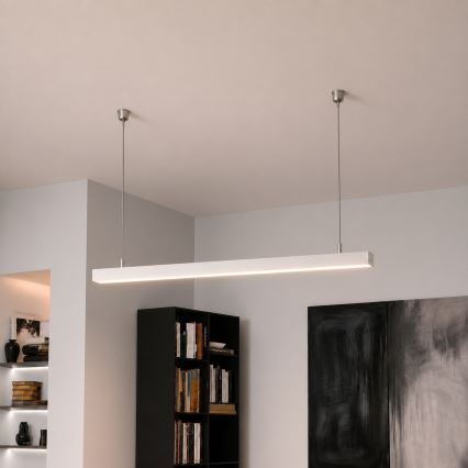 Brilagi - LED висящо осветително тяло FULLDAY LED/20/30/40W/230V 2700/4000/6000K 120 cm бяло