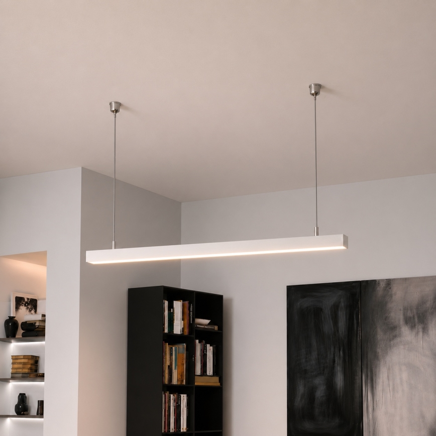Brilagi - LED висящо осветително тяло FULLDAY LED/20/30/40W/230V 2700/4000/6000K 120 cm бяло