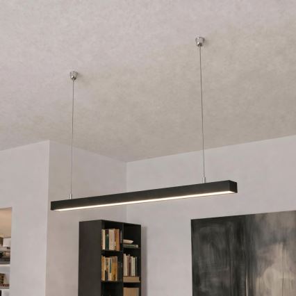 Brilagi - LED висящо осветително тяло FULLDAY LED/20/30/40W/230V 2700/4000/6000K 120 cm черно
