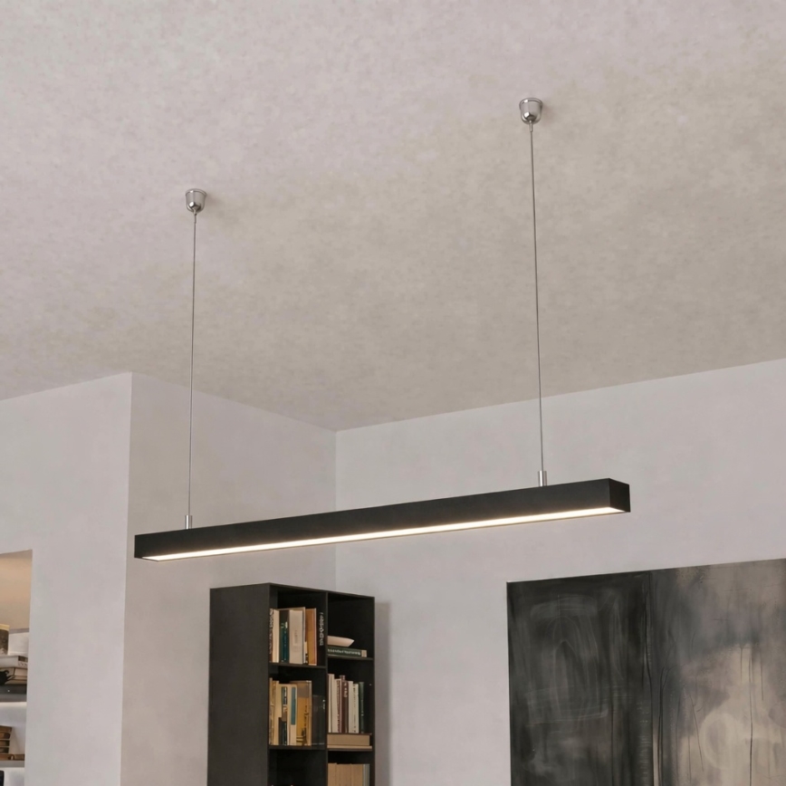 Brilagi - LED висящо осветително тяло FULLDAY LED/20/30/40W/230V 2700/4000/6000K 120 cm черно