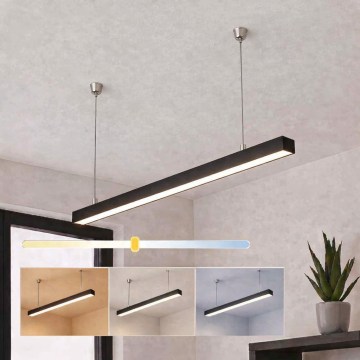 Brilagi - LED висящо осветително тяло FULLDAY LED/30/40/50W/230V 2700/4000/6000K 150 cm черно