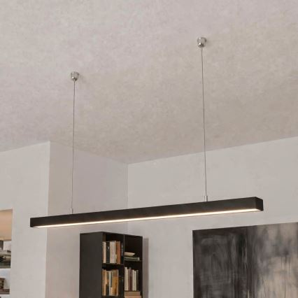 Brilagi - LED висящо осветително тяло FULLDAY LED/30/40/50W/230V 2700/4000/6000K 150 cm черно