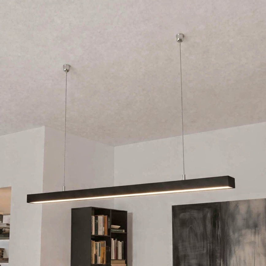 Brilagi - LED висящо осветително тяло FULLDAY LED/30/40/50W/230V 2700/4000/6000K 150 cm черно